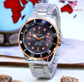Men's Stainless Steel Watch Rose Gold